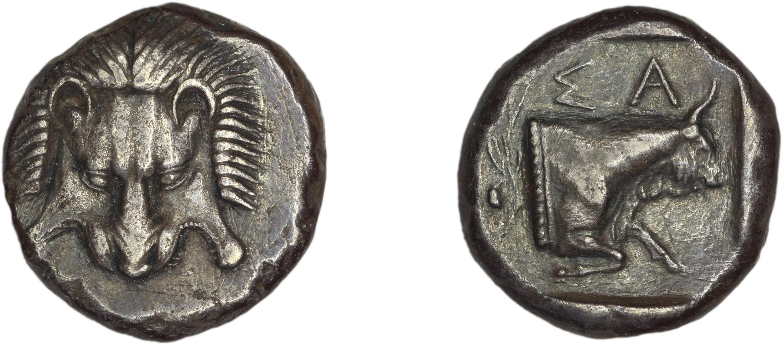 аверс Samos Barron 1966 Class V tetradrachms
