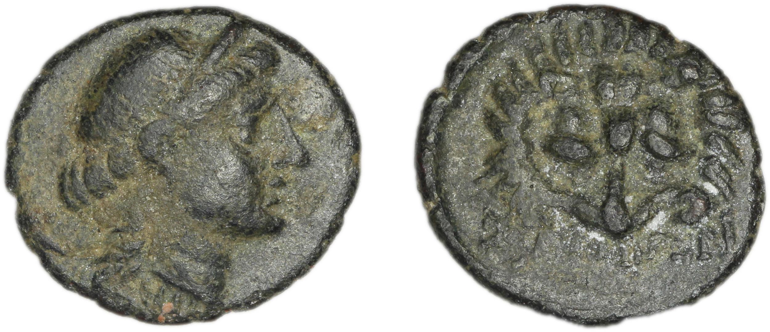 Samos Barron 1966 Pl. xxxi, 8-9, аверс, bm