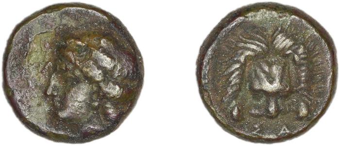 Samos Barron 1966 Pl. xxxi, 1, реверс, bm