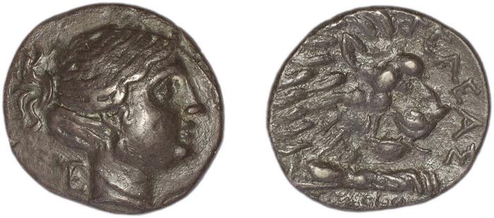 Cnidus Ashton 1999 Drachms, реверс, bm