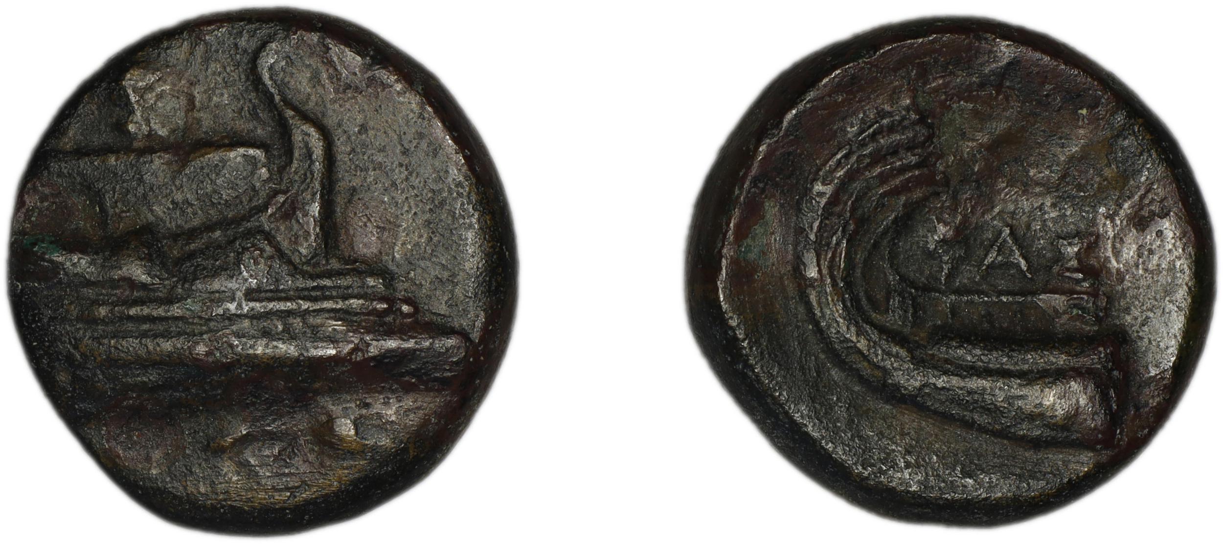 Phaselis Heipp-Tamer 1993 AE 1, аверс, bm