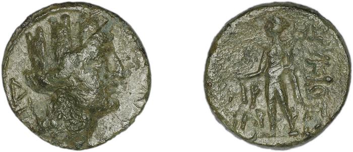 Corycus SNG Levante 791-5, реверс, bm
