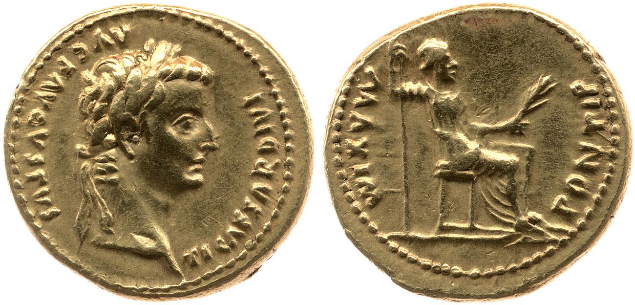 RIC I (second edition) Tiberius 25, аверс, bm