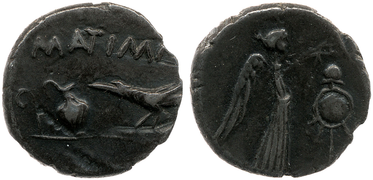 RRC 489/4, аверс, bm