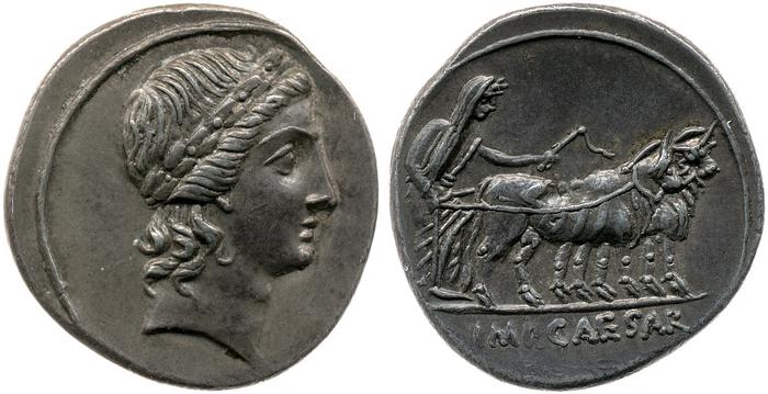 RIC I (second edition) Augustus 272, реверс, bm