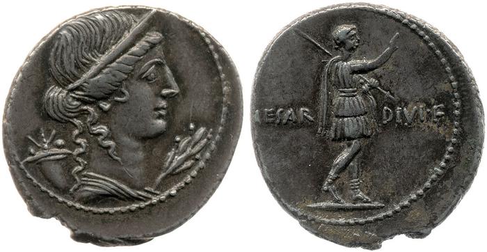 RIC I (second edition) Augustus 253, реверс, bm