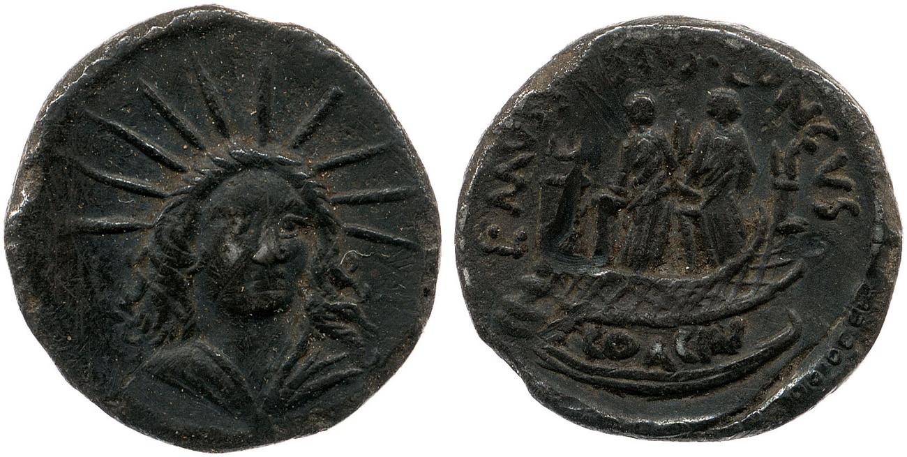 RRC 494/43a, аверс, bm