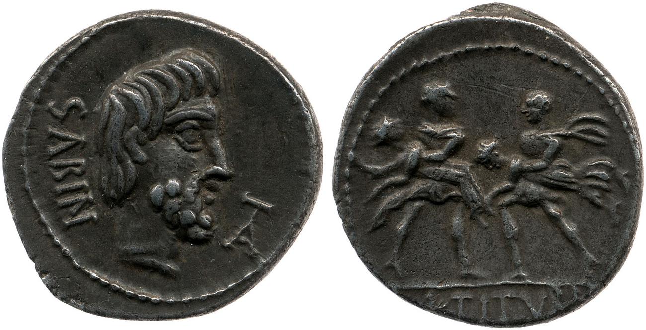 RRC 344/1a, аверс, bm