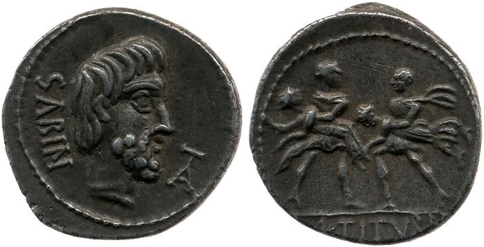RRC 344/1a, реверс, bm