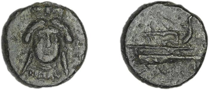 Samos Barron 1966 Pl. xxxi, 10, реверс, bm