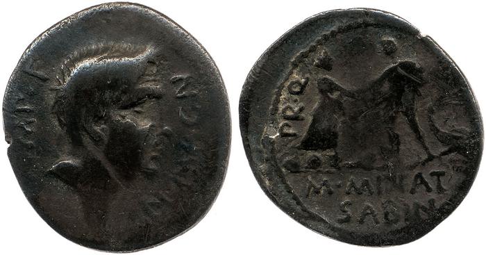 RRC 470/1a, реверс, bm