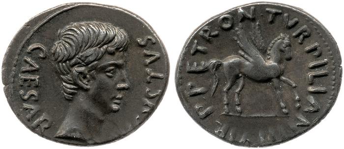 RIC I (second edition) Augustus 297, реверс, bm