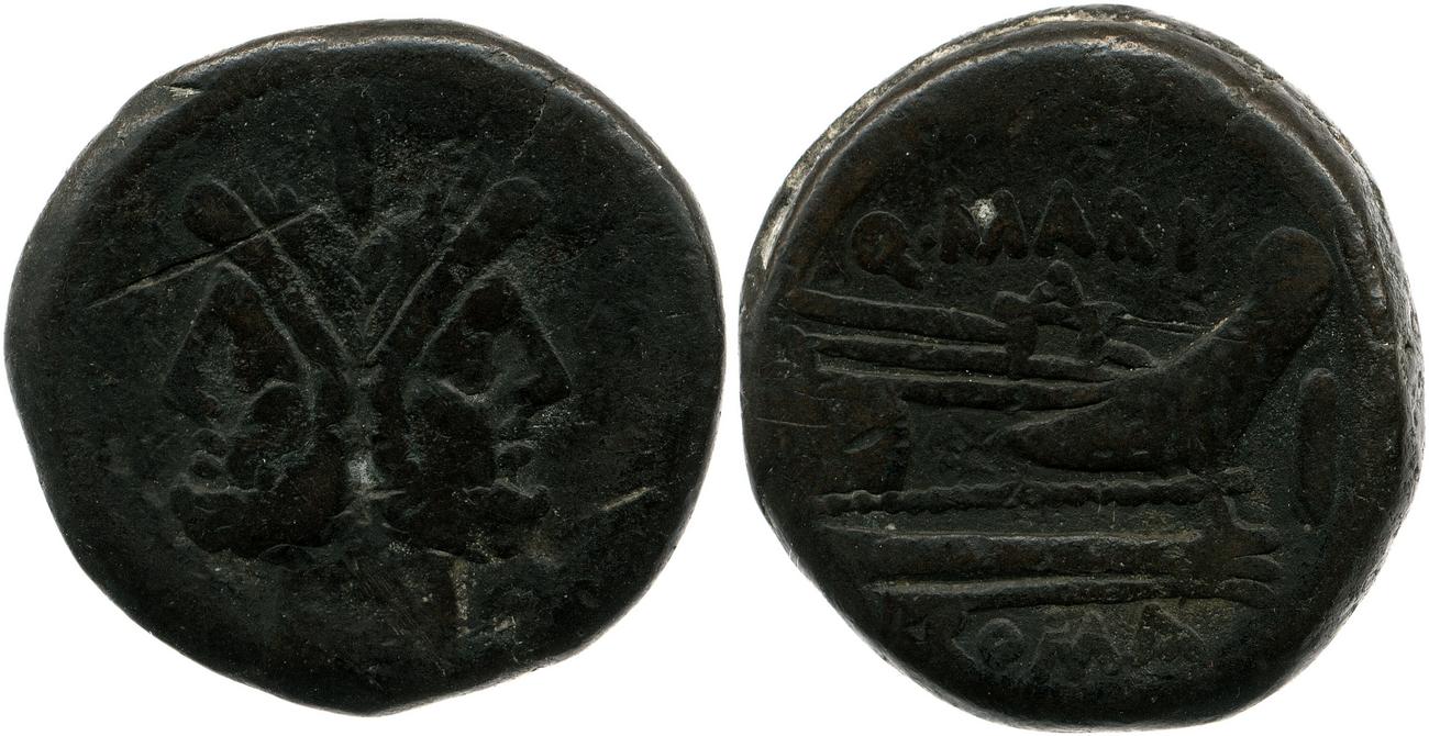 RRC 148/1, аверс, bm