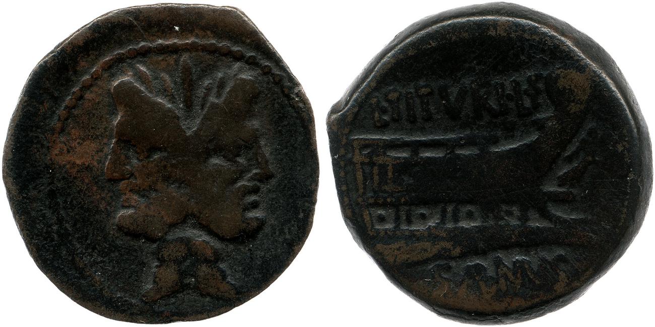 RRC 344/4a, аверс, bm