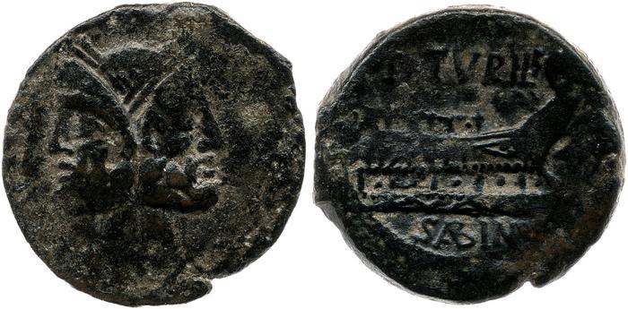 RRC 344/4d, реверс, bm