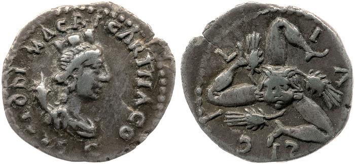 реверс RIC I (second edition) Clodius Macer 29