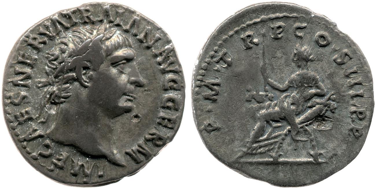 RIC II Trajan 32, аверс, bm
