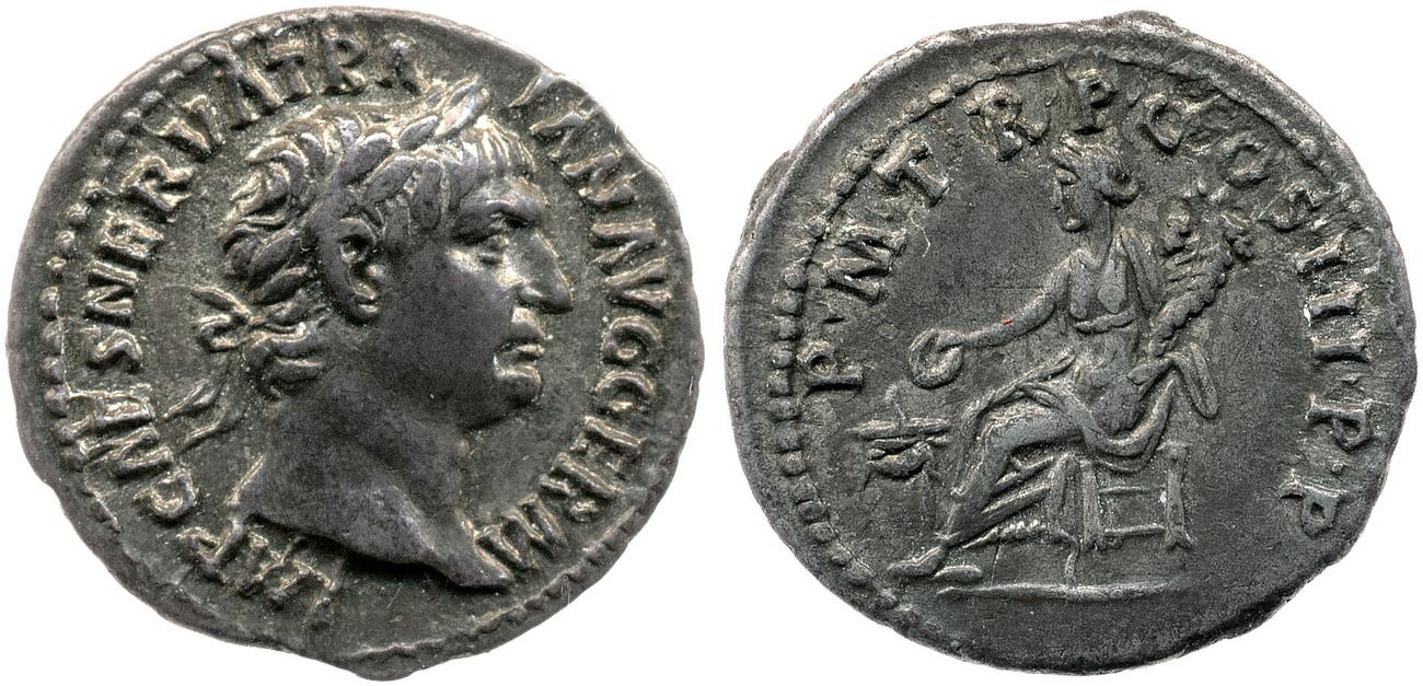 RIC II Trajan 33, аверс, bm