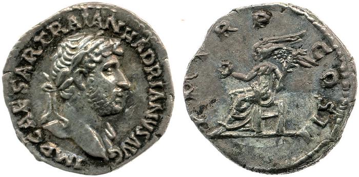 RIC II, Part 3 (second edition) Hadrian 337, реверс, bm
