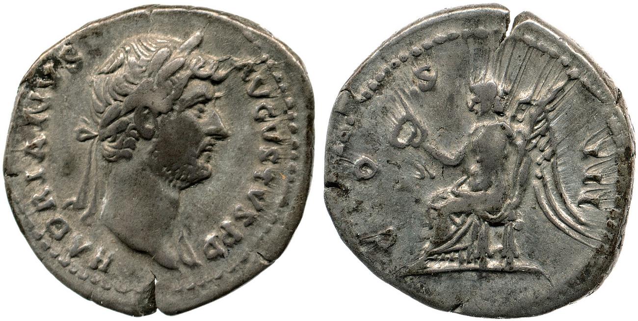 RIC II, Part 3 (second edition) Hadrian 916, аверс, bm
