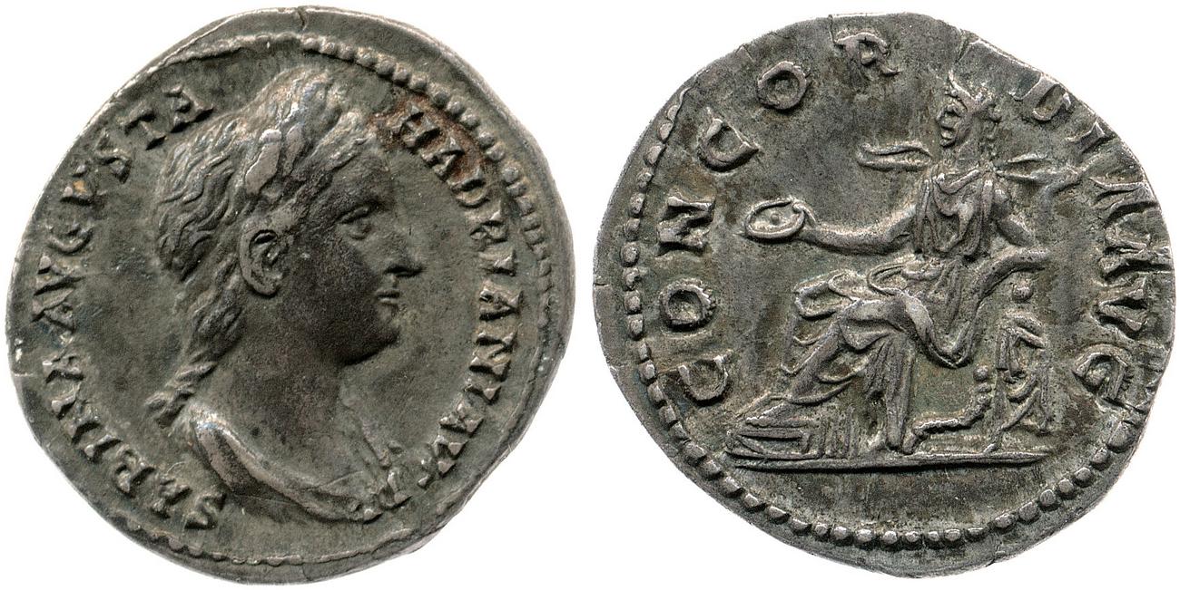 RIC II, Part 3 (second edition) Hadrian 2501, аверс, bm
