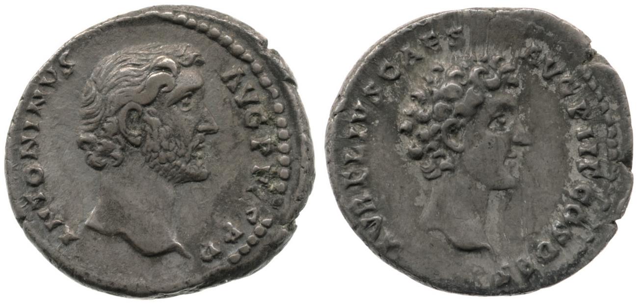 RIC III Antoninus Pius 411a, аверс, bm