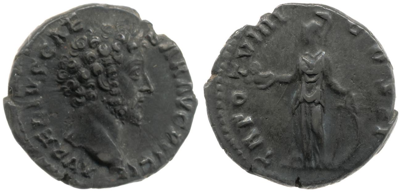 RIC III Antoninus Pius 463A, аверс, bm