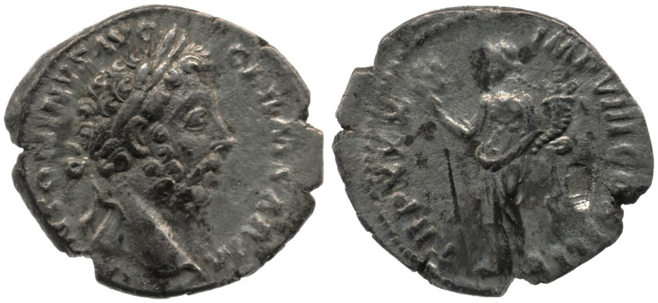 RIC III Marcus Aurelius 356, аверс, bm