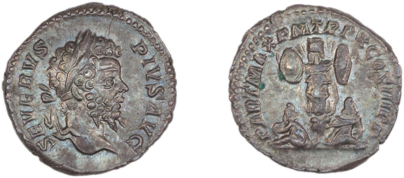 RIC IV Septimius Severus 185, аверс, bm