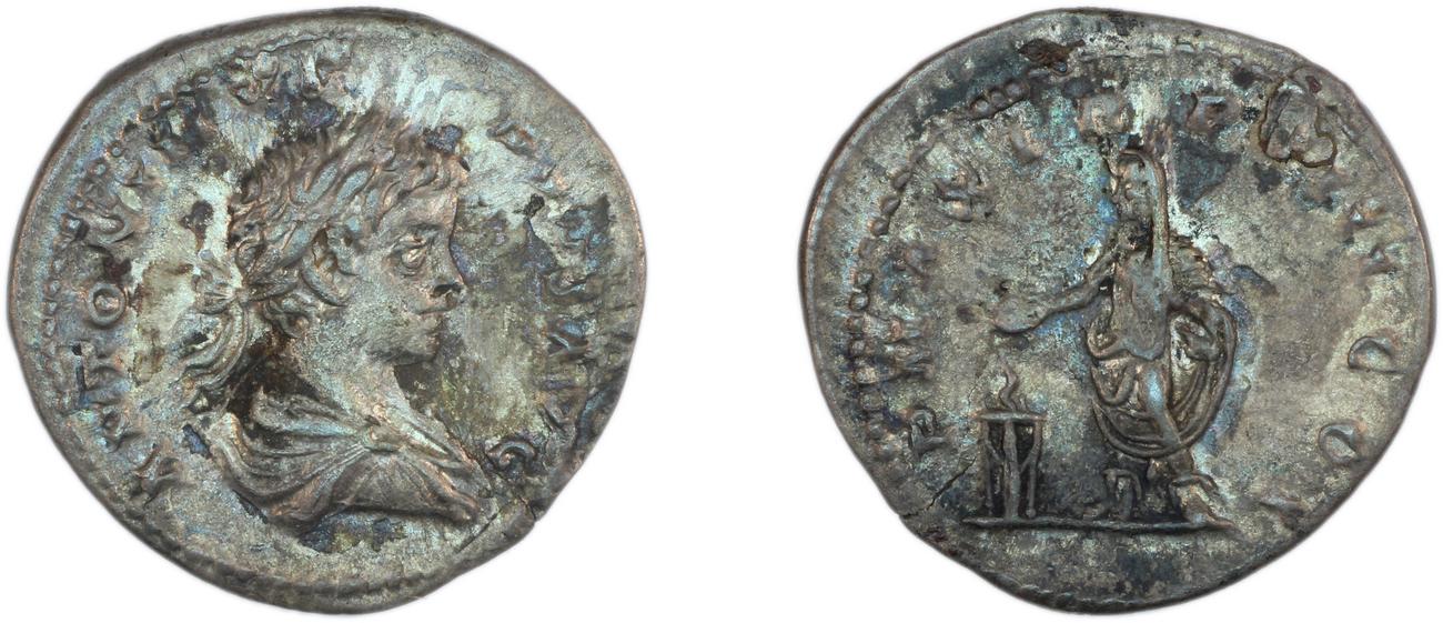 RIC IV Caracalla 344a, аверс, bm