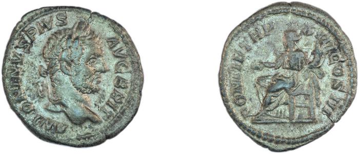 RIC IV Caracalla 116B, реверс, bm