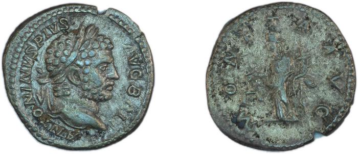 RIC IV Caracalla 224, реверс, bm