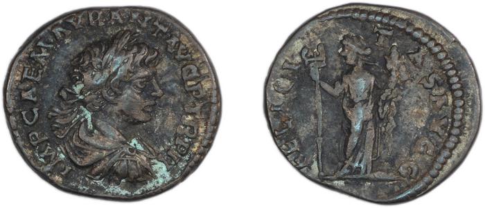 RIC IV Caracalla 339b, реверс, bm