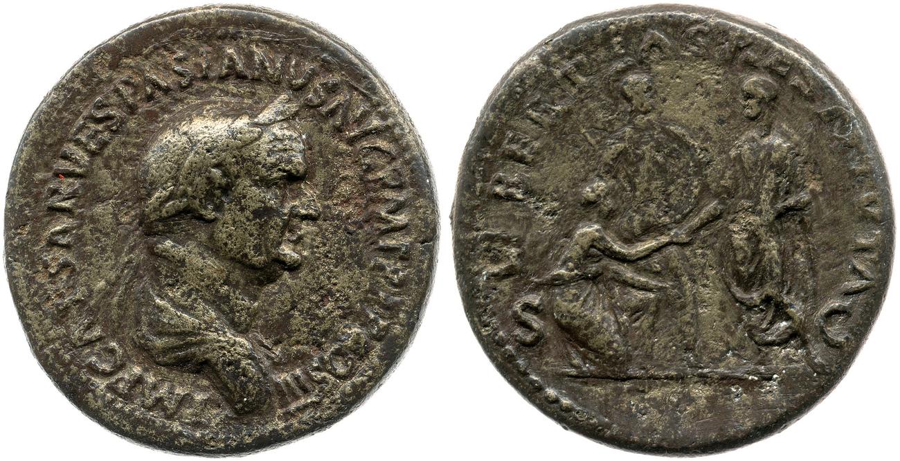 аверс RIC II, Part 1 (second edition) Vespasian 89