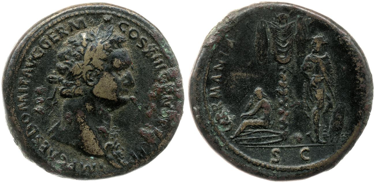 аверс RIC II, Part 1 (second edition) Domitian 525