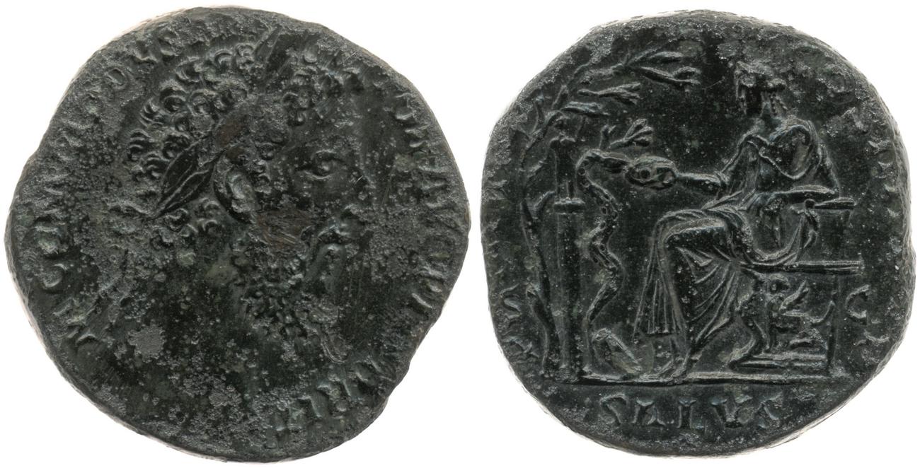 аверс RIC III Commodus 450