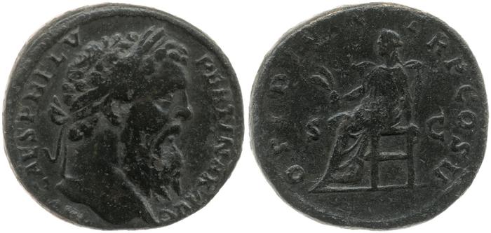 реверс RIC IV Pertinax 20