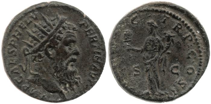 RIC IV Pertinax 25A, реверс, bm