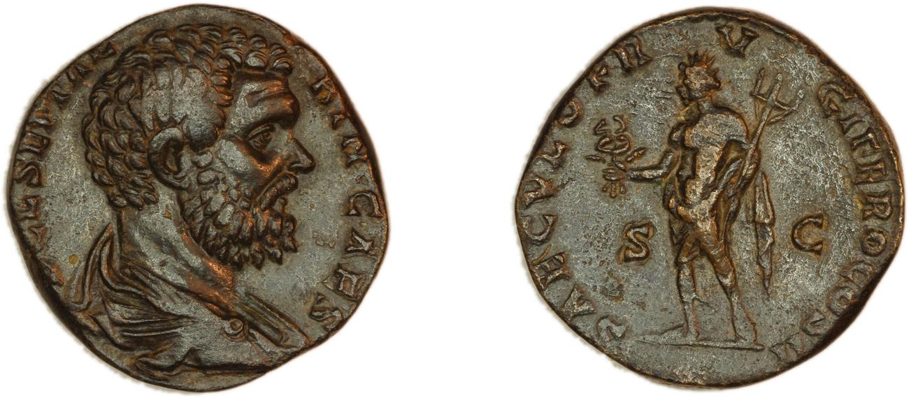 RIC IV Clodius Albinus 56C, аверс, bm