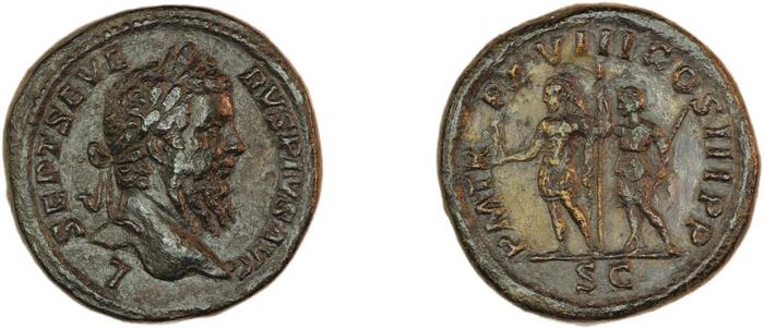 RIC IV Septimius Severus 797, реверс, bm