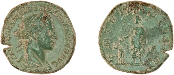 реверс RIC IV Severus Alexander 437