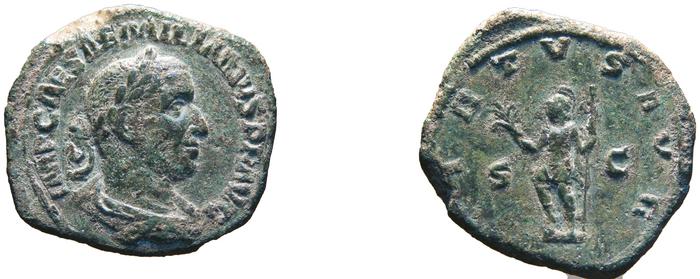 RIC IV Aemilian 53, реверс, bm
