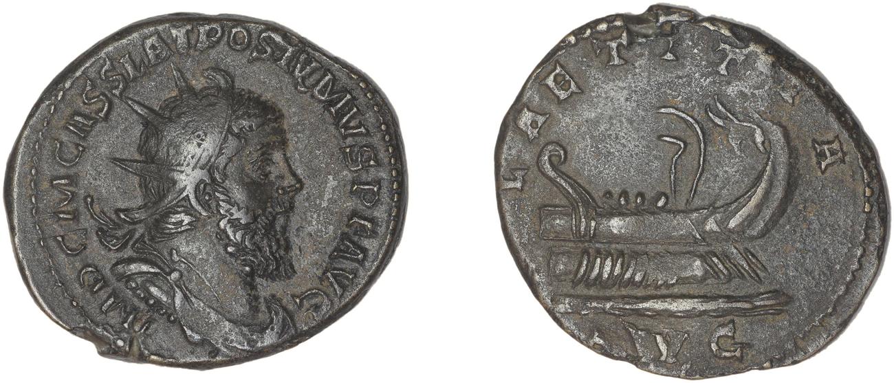 RIC V Postumus 143, аверс, bm