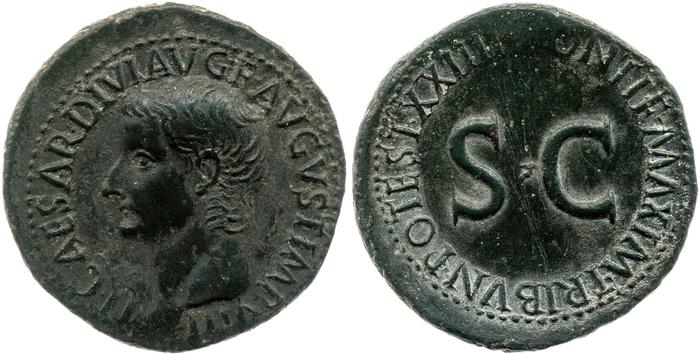 реверс RIC I (second edition) Tiberius 44