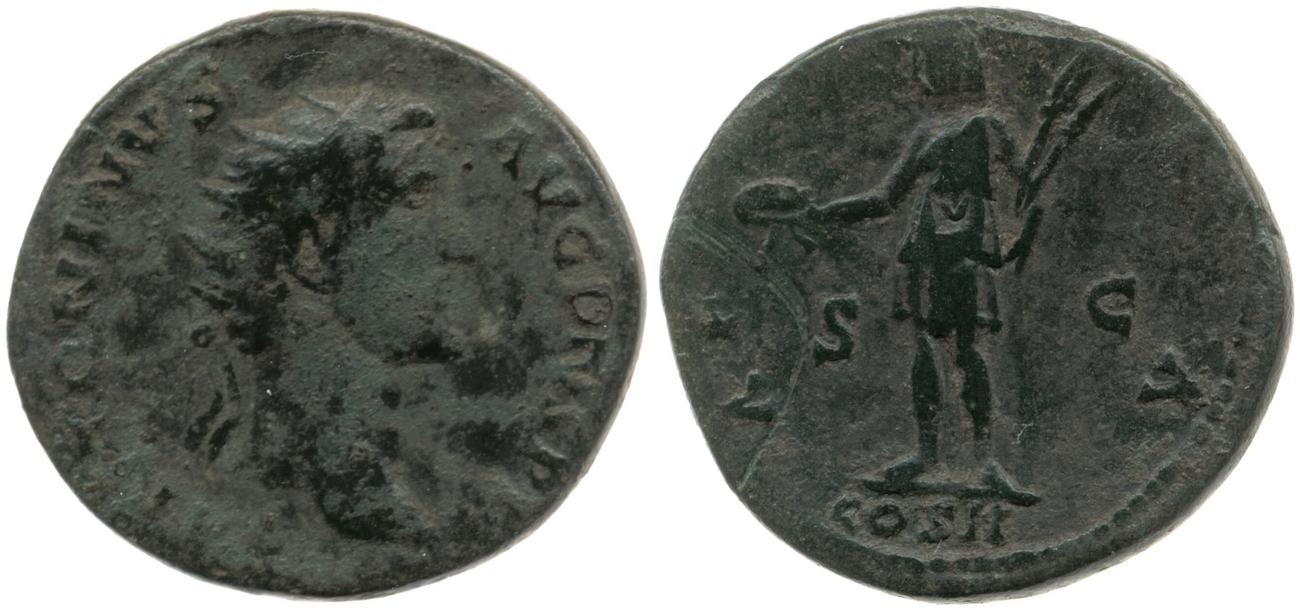 аверс RIC III Antoninus Pius 595