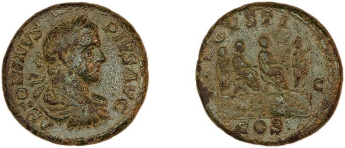 реверс RIC IV Caracalla 422A