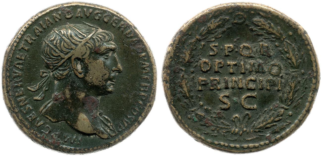 аверс RIC II Trajan 477