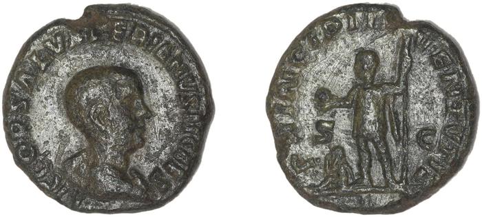 RIC V Saloninus 34, реверс, bm