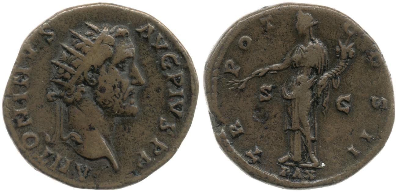 аверс RIC III Antoninus Pius 554