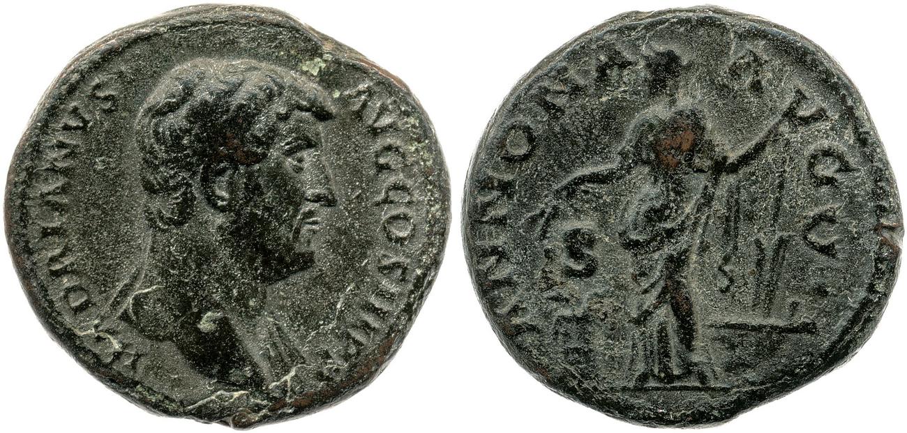 RIC II, Part 3 (second edition) Hadrian 2144, аверс, bm